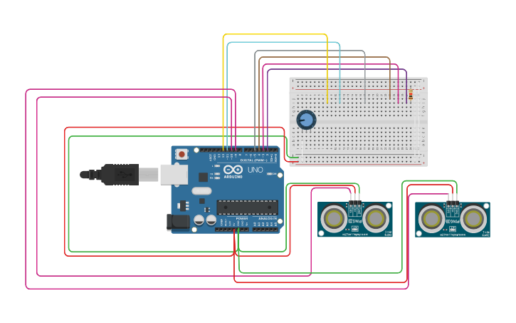 Circuit design iot lab 2 - Tinkercad