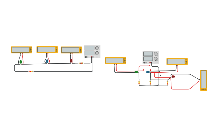 Circuit design CIRCUITOS EN SERIE Y PARARELO - Tinkercad