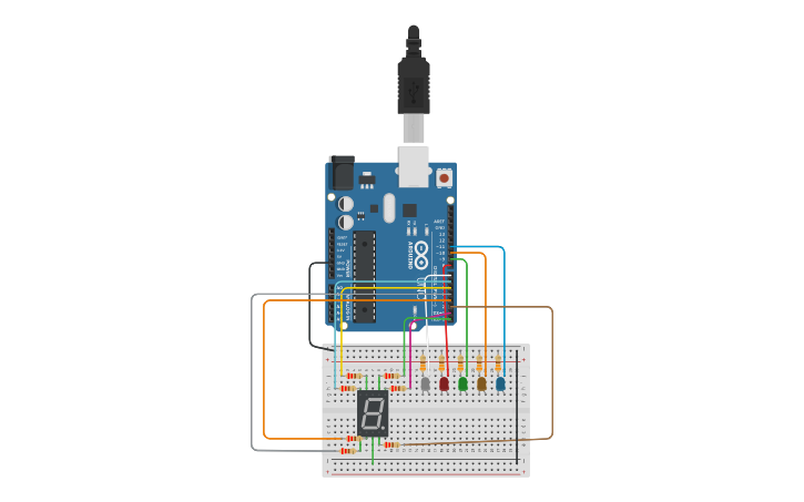 Circuit design Circuito, Fatima Ponce, área 2 - Tinkercad