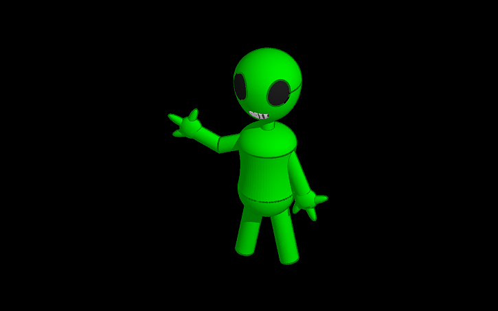 3D design Friendly Alien - Tinkercad
