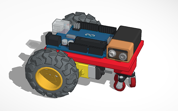 3D design Rover - Tinkercad