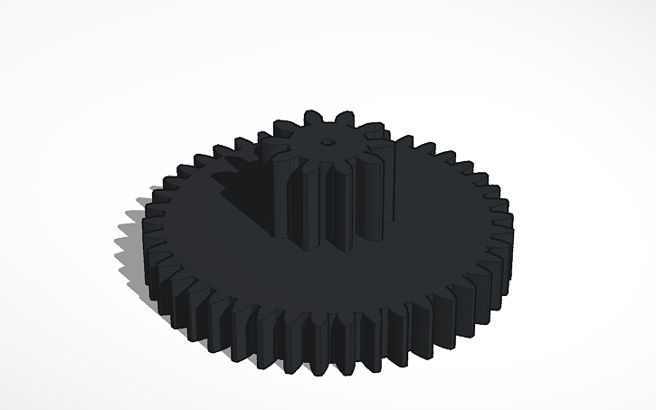 3D design Gear - Tinkercad