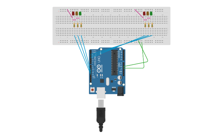 Circuit design Arduino | Tinkercad