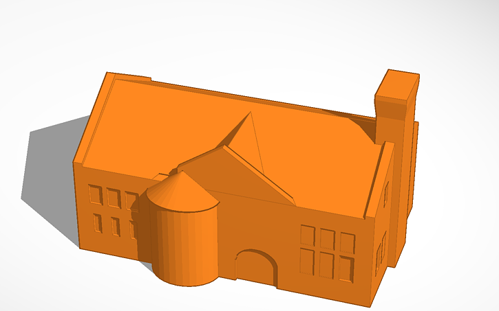 3D design Jeudevine Library | Tinkercad