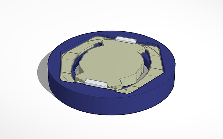 3D design Beyblade Burst DB System Template Tinkercad 3D design Beyblade Burst DB System Template Tinkercad