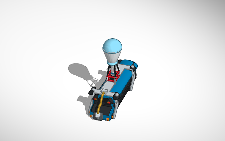 3D Design Battle Bus Tinkercad