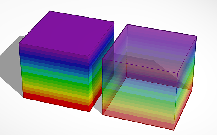 3D design First Gradient | Tinkercad