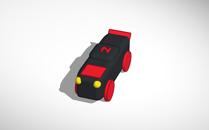 3D design my very own race car] | Tinkercad