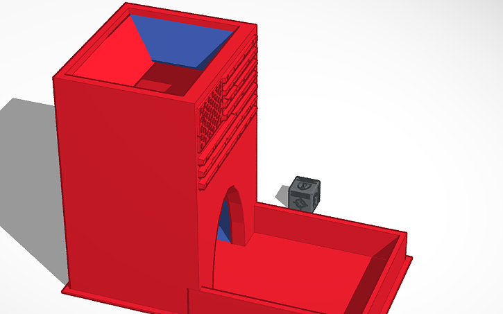 3D design Zach's dice tower | Tinkercad