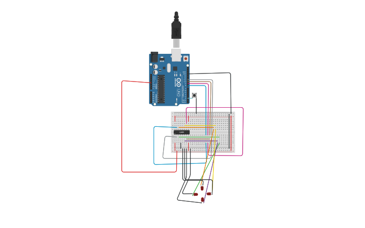 Python Tinker Stepper Circuit design Stepper | Tinkercad