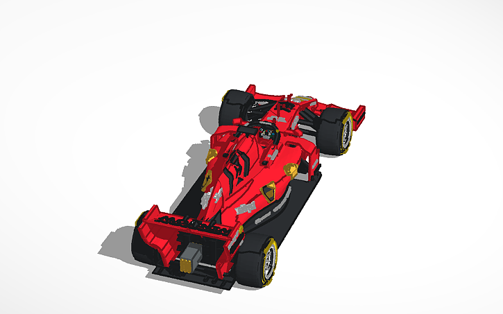3D design F1 法拉利(SF90)查爾斯·勒克萊爾16 F1 2019 Ferrari (SF90) Charles Leclerc ...