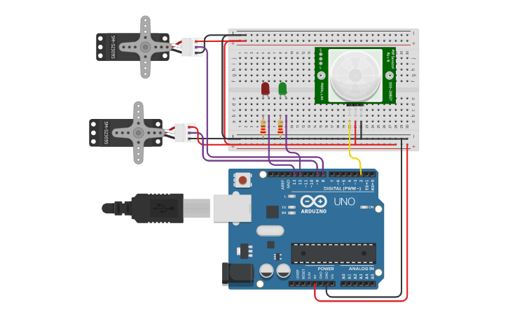 Circuit design Pro.28 | Tinkercad