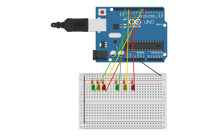 Circuit Design Semaforos 