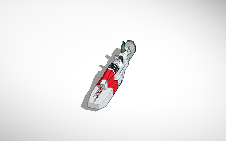 3D design Vaygr Heavy Missile Frigate | Tinkercad