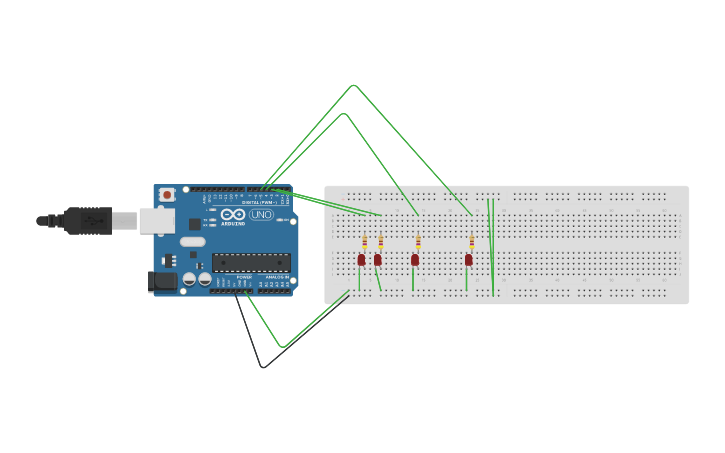 Circuit design ARDUINO CESAR | Tinkercad