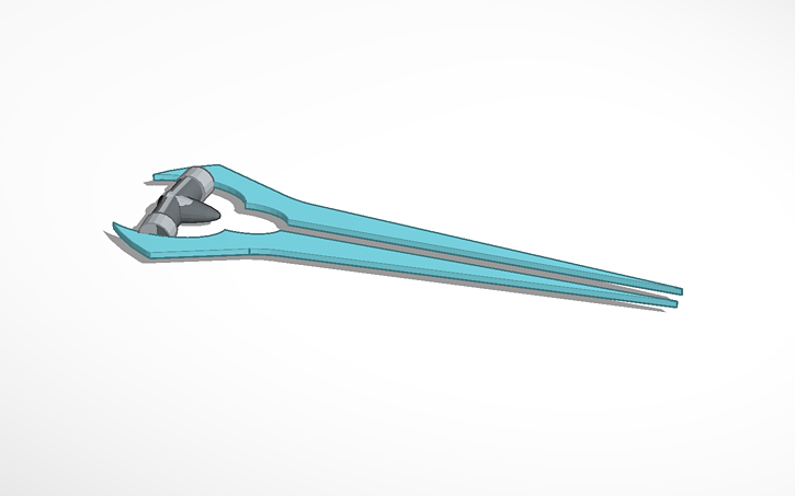 3D design [Halo] Energy Sword - Tinkercad