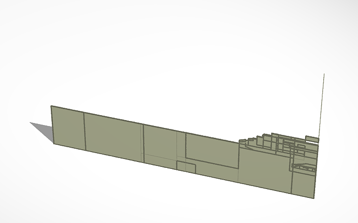 3D design MMU campus - Minecraft conversion - Tinkercad