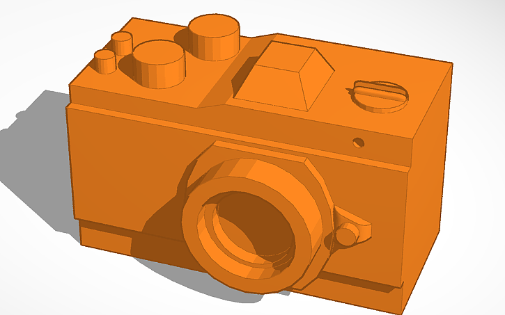 3D design Camera - Tinkercad