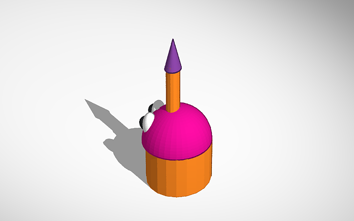 3d Design Fnaf 1 Cupcake Acsesorio Tinkercad