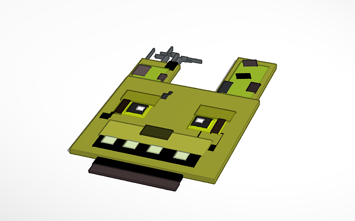 3D design spring trap | Tinkercad