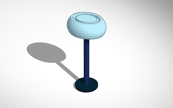 3D design lampara - Tinkercad