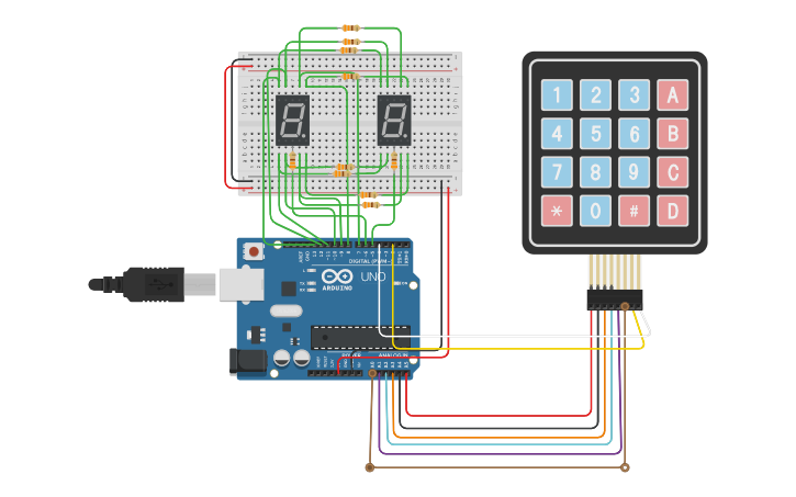 Circuit design Brilliant Migelo - Tinkercad