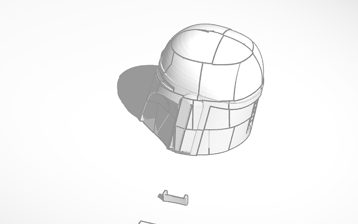 Mandalorian Helmet Tinkercad
