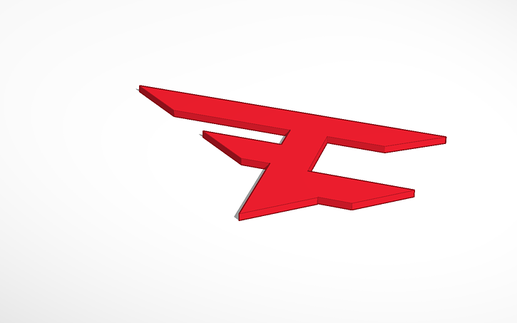 Faze Clan Logo Tinkercad