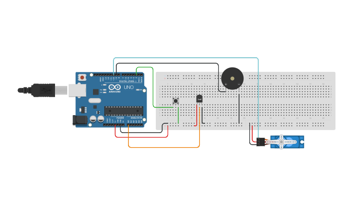 Circuit design NO 4 - Tinkercad