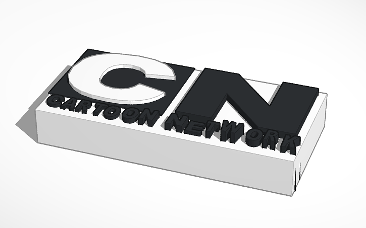 Cartoon Network Logo | Tinkercad