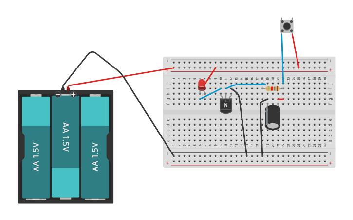 Circuit design timer - Tinkercad