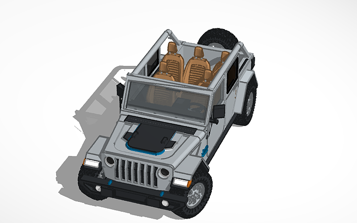 Jeep Wrangler Electric | Tinkercad