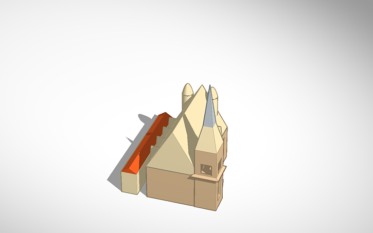 3D design St. Stephensdom Wien, Austria - Tinkercad