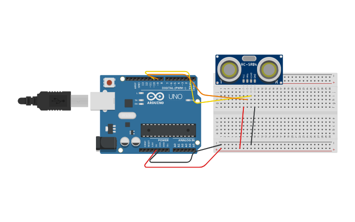 circuit-design-capteur-ultrason-tinkercad