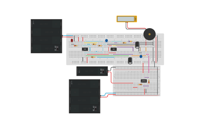 Circuit design 190729N_Wailing Siren Circuit | Tinkercad