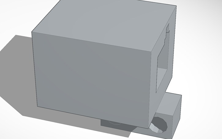 3D design color sensor - Tinkercad