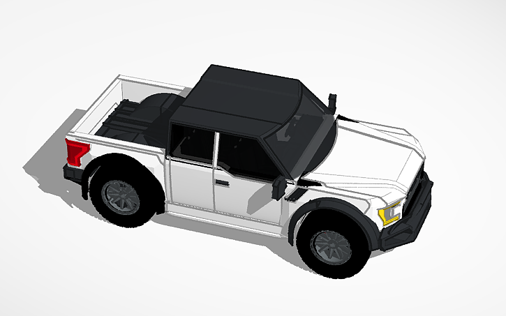 Ford Raptor R Single Cad 3D design Ford Raptor - Tinkercad