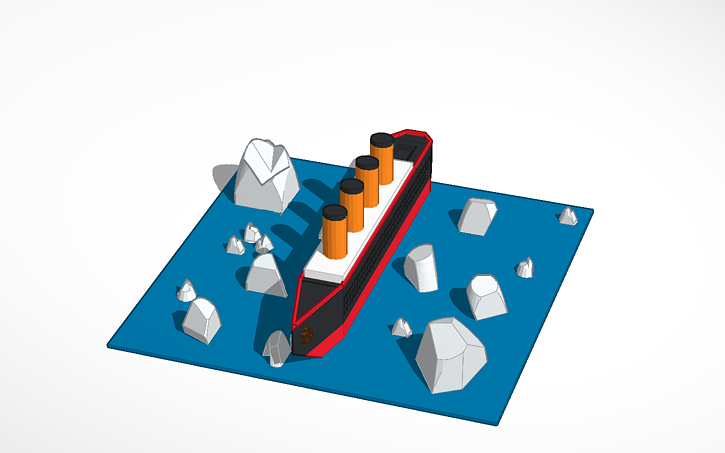 3D design dphs Titanic | Tinkercad
