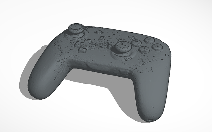 Nintendo Switch Pro Controller Scan Tinkercad