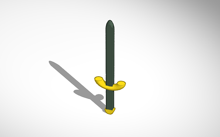 3D design roblox linked sword - Tinkercad