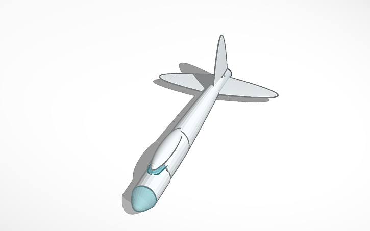 3D design B-17 flying fortress (in progress) - Tinkercad