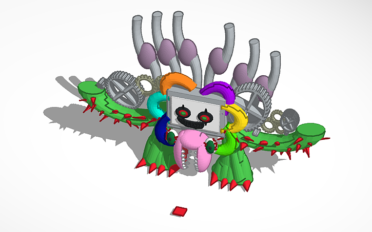 3D design omega flowey copy if you want but give credit - Tinkercad