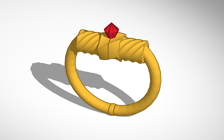 3D design ring | Tinkercad