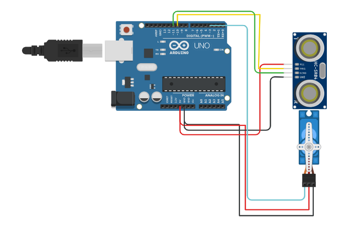 Circuit design SENSOR ACTIVITY | Tinkercad