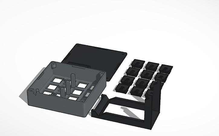 3D design Streamdeck 12 teclas v1 | Tinkercad