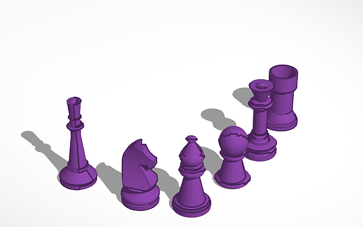 3d-design-piezas-de-ajedrez-tinkercad