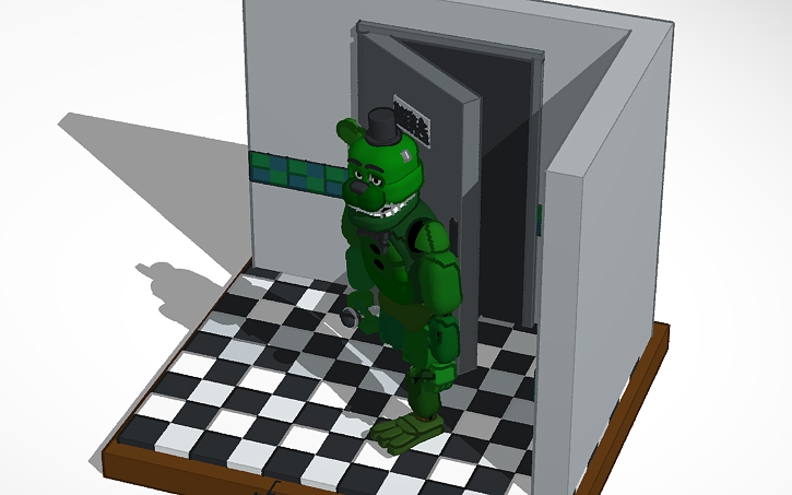 3D design FNAF 3 - Tinkercad