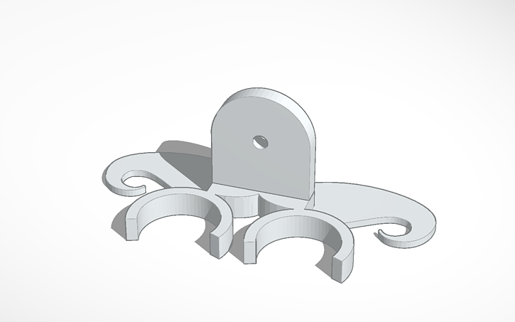 3D design RadioShack Model 2760342 Ultrasonic Range Sensor Mount with ...