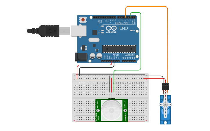 Circuit design Aula 19 - Exercício 1 - Tinkercad