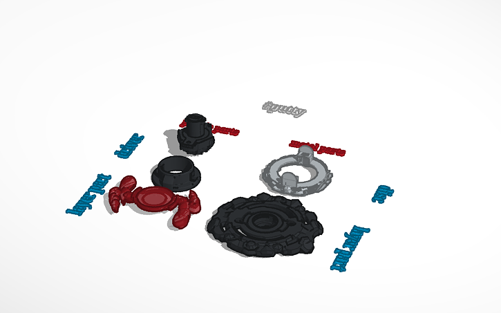 Ake Beyblade Burst Tinkercad
